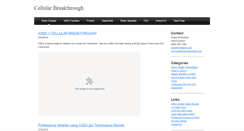 Desktop Screenshot of cellularbreakthrough.weebly.com