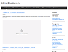 Tablet Screenshot of cellularbreakthrough.weebly.com