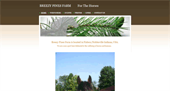 Desktop Screenshot of bpfforhorses.weebly.com