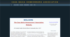 Desktop Screenshot of cbhoa.weebly.com