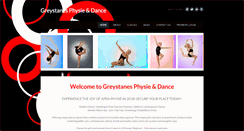 Desktop Screenshot of greystanesphysiedance.weebly.com