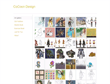 Tablet Screenshot of cocoon2011.weebly.com