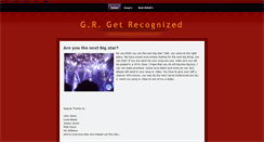 Desktop Screenshot of getrecognizednow.weebly.com