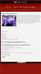 Mobile Screenshot of getrecognizednow.weebly.com