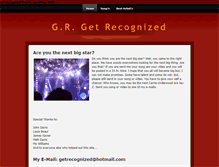 Tablet Screenshot of getrecognizednow.weebly.com