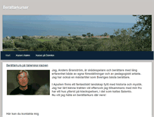 Tablet Screenshot of berattarkurser.weebly.com