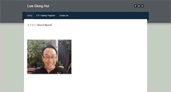 Desktop Screenshot of lowdionghui.weebly.com