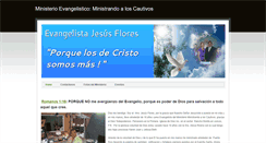 Desktop Screenshot of ministrandoaloscautivos.weebly.com