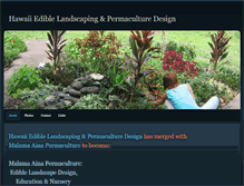 Tablet Screenshot of hawaii-edible-landscaping.weebly.com