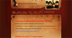 Desktop Screenshot of beatleskaraoke.weebly.com