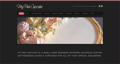 Desktop Screenshot of mypinkcupcake.weebly.com
