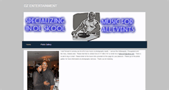 Desktop Screenshot of dzentertainment.weebly.com