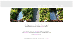 Desktop Screenshot of coiffure-elegance.weebly.com