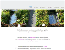 Tablet Screenshot of coiffure-elegance.weebly.com
