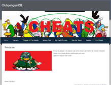 Tablet Screenshot of cbclubpenguin.weebly.com