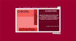 Desktop Screenshot of annadesignportfolio.weebly.com