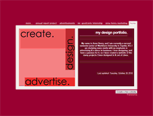 Tablet Screenshot of annadesignportfolio.weebly.com