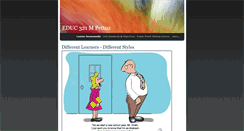 Desktop Screenshot of educ321mpettus.weebly.com