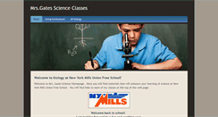 Desktop Screenshot of mrsgatescience.weebly.com