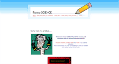 Desktop Screenshot of funnyscience.weebly.com