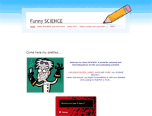 Tablet Screenshot of funnyscience.weebly.com