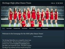 Tablet Screenshot of hhs5stars.weebly.com