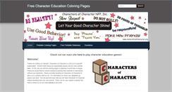 Desktop Screenshot of charactereducationworksheets.weebly.com