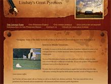 Tablet Screenshot of lindsaysgreatpyrenees.weebly.com