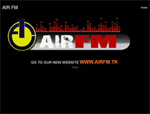 Tablet Screenshot of airfm.weebly.com