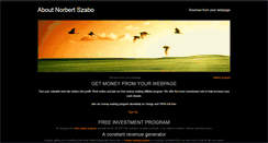 Desktop Screenshot of norbert-szabo.weebly.com