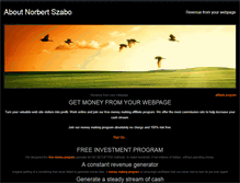 Tablet Screenshot of norbert-szabo.weebly.com