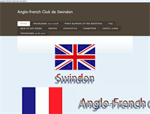 Tablet Screenshot of anglofrenchclubswindon.weebly.com