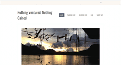 Desktop Screenshot of nothingventurednothinggained.weebly.com