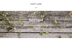 Desktop Screenshot of fairy-land.weebly.com