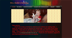 Desktop Screenshot of mrsrublesreading.weebly.com