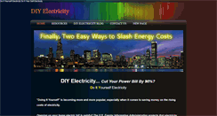 Desktop Screenshot of diyelectricity.weebly.com