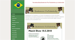 Desktop Screenshot of brasilianterrierit.weebly.com