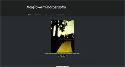 Desktop Screenshot of mayflowerphotography.weebly.com