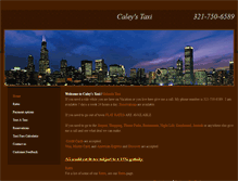 Tablet Screenshot of caleystaxi.weebly.com