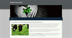 Desktop Screenshot of buffalograssseed.weebly.com