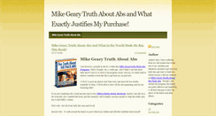 Desktop Screenshot of mikegearytruthaboutabs.weebly.com