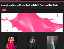 Tablet Screenshot of fashion-abendkleider.weebly.com