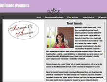 Tablet Screenshot of intimateavenues.weebly.com