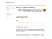Tablet Screenshot of francescopedaci.weebly.com