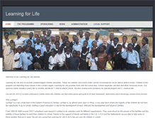 Tablet Screenshot of learningforlife.weebly.com