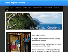 Tablet Screenshot of islandangelcreations.weebly.com