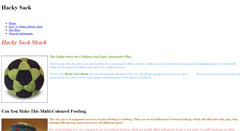 Desktop Screenshot of hackysackshack.weebly.com