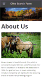 Mobile Screenshot of olivebranchfarm.weebly.com