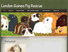 Tablet Screenshot of londongprescue.weebly.com