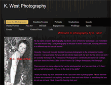 Tablet Screenshot of kwestphotography.weebly.com